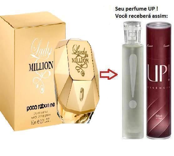 Perfume Importado Lady Million Paco Rabanne - UP! Essência
